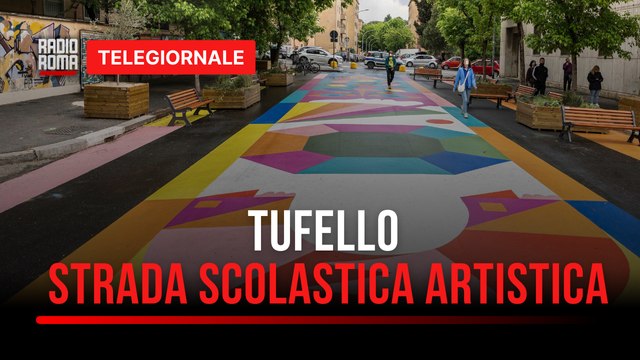 Tufello, a via Monte Ruggero la prima strada scolastica artistica