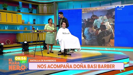 DOÑA BASI , LA BARBERA QUE ROMPE ESQUEMAS