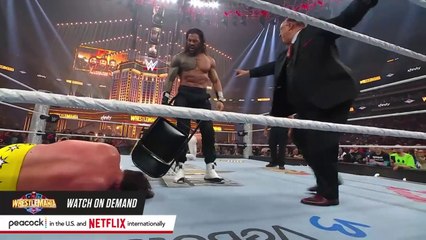 Roman vs CM punk vs Seth Rollins