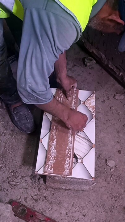 How to Drill a Switch Hole in Bathroom Tile Professionally! #tiles #ceramic