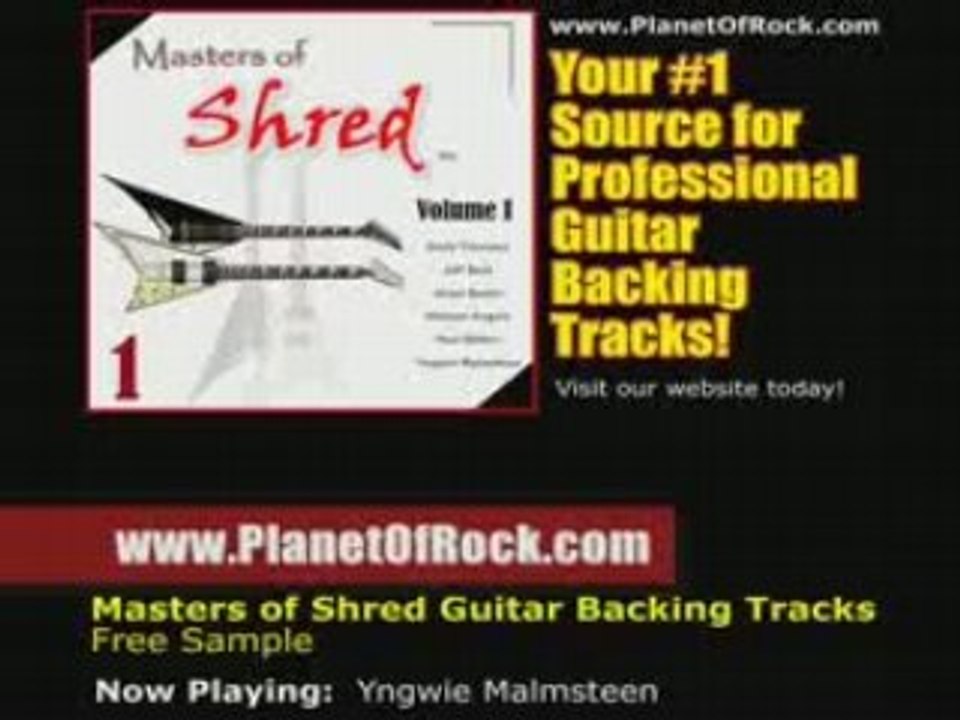 Yngwie Malmsteen Far Beyond the Sun - Guitar Backing Track