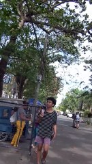 Burzagom St. in Pila, Laguna, Philippines