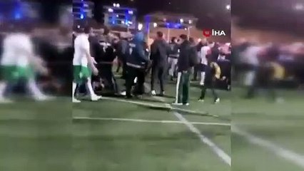 Kandıra Belediyesi’nin düzenlediği turnuvada lisanslı hakem öldüresiye darp edildi