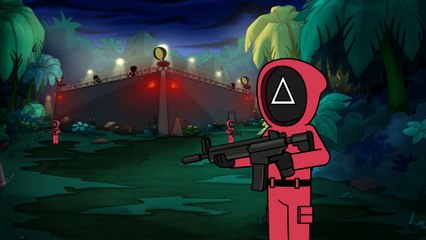 SQUID GAME DOLL_ A Dark Origin... (Cartoon Animation)