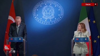 Cumhurbaşkanı Erdoğan: İtalya, AB üyelik sürecimize desteğini esirgemedi