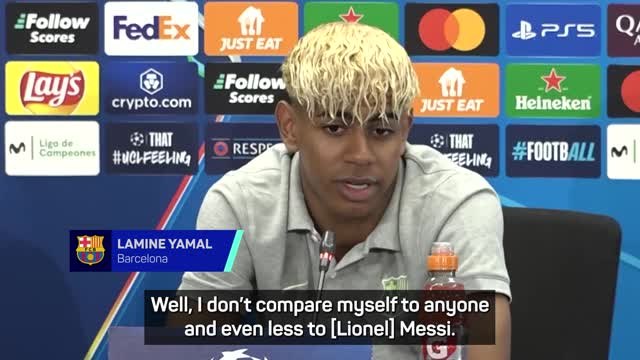 Messi comparisons 'don't make sense' - Yamal