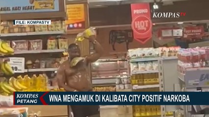 WNA Asal Ghana Mengamuk di Kalibata City Positif Narkoba, Begini Kata Polisi Soal Deportasi