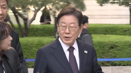 이재명, 선거법 위반 사건 선고일 지정에 "법대로 하겠지요" / YTN