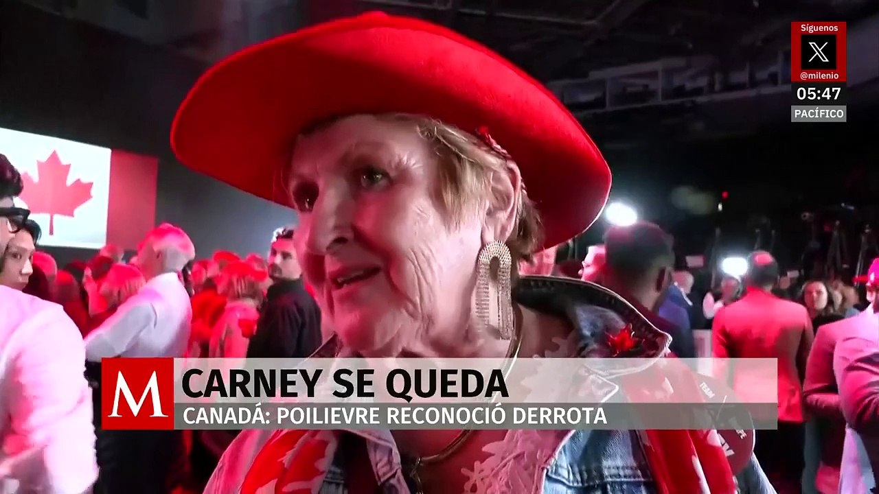 Mark Carney gana elecciones en Canadá; se queda como primer ministro