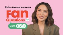 #KylineAlcantara Answers Fan Questions With COSMO