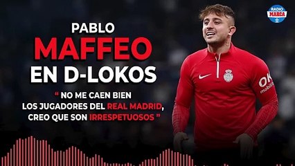 Pablo Maffeo: "Los jugadores del Real Madrid me caen mal"