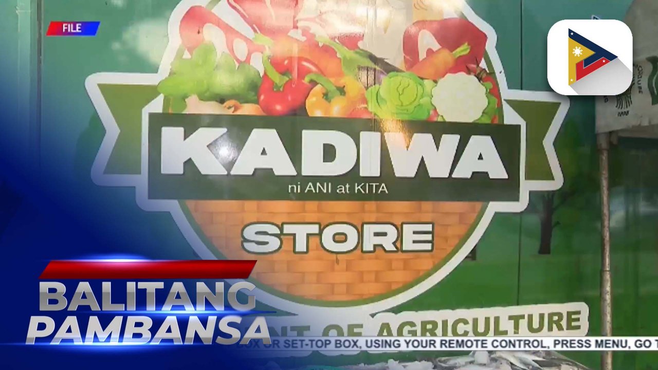 Kadiwa stores continue to provide affordable food products, D.A. monitoring prices of basic commodities