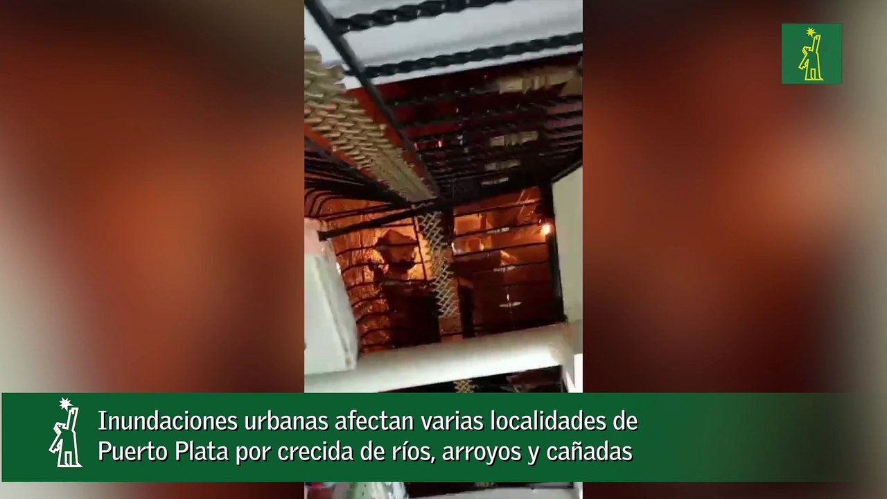 Inundaciones urbanas afectan varias localidades de Puerto Plata por crecida de ríos, arroyos y cañadas