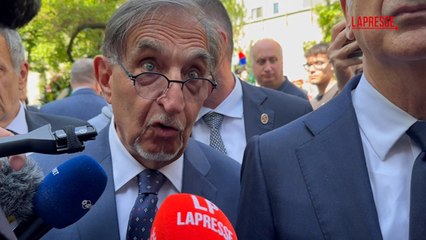 La Russa alla commemorazione per Ramelli: «Saluti romani? Strumentalizzazione, no a ogni forma di violenza»