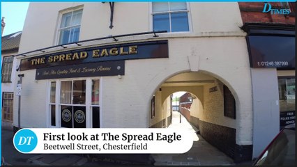 First look at The Spread Eagle on Beetwell St Chesterfield