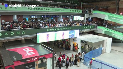 Madrid: le trafic ferroviaire reprend progressivement