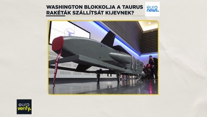 Tényellenőrzés: Washington valóban blokkolja a Taurus rakéták Ukrajnába szállítását?