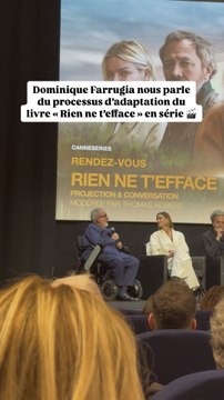 Dominique Farrugia nous parle du processus d’adaptation du livre « Rien ne t’efface » en série 🎬