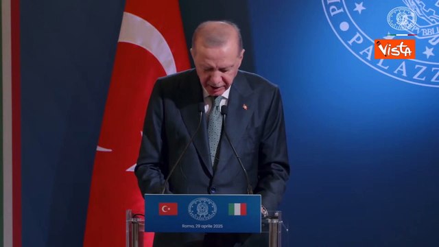 Guerra in Palestina, Erdogan: La priorità è il ripristino del cessate il fuoco a Gaza