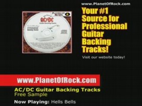 AC/DC Hells Bells Guitar Backing Track ACDC Angus Young