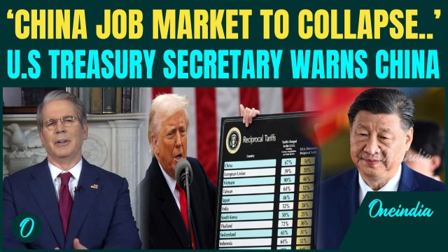 U.S- China Trade War: Scott Bessent Drops BOMBSHELL in China Tariff Clash—Hints at Major Fallout