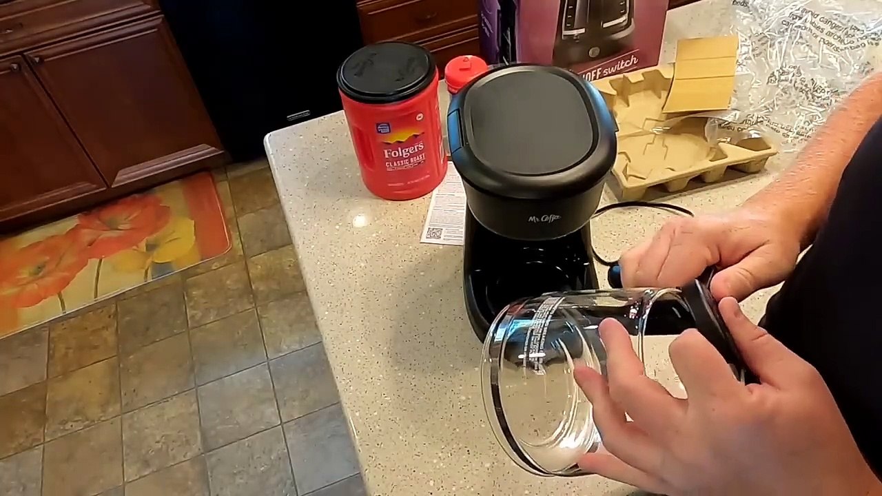 DETAILED REVIEW Mr Coffee 12 Cup Coffee Maker Unboxing How to Make a Pot of Coffee