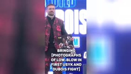 Usyk deserves an Oscar - Dubois' trainer calls Ukrainian a cheat