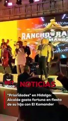 El alcalde de Tianguistengo, Febronio Rodríguez, ha generado una ola de críticas y denuncias tras organizar una fastuosa fiesta de XV años para su hija.
