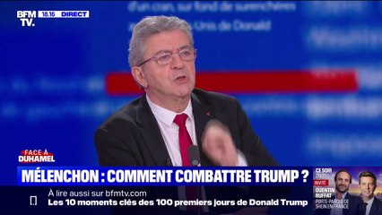 Riposte européenne face à Donald Trump: Jean-Luc Mélenchon dénonce les "petits toutous" européens