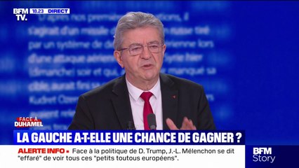 Jean-Luc Mélenchon: "Que fait la gauche? Elle ne fait rien, nous les insoumis, nous avons essayé de faire un programme cohérent"