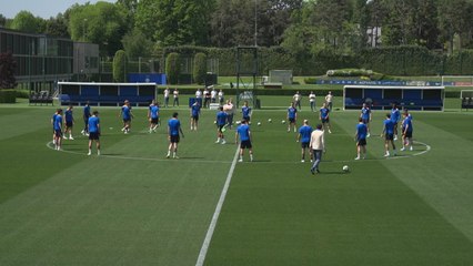 Inter prepare for Champions League semi final trip to Barcelona