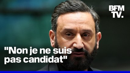 Cyril Hanouna dément sur BFMTV être candidat à l'élection présidentielle