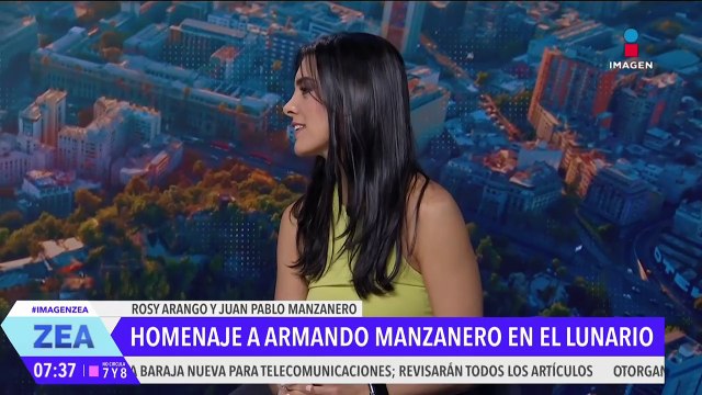 Rosy Arango y Juan Pablo Manzanero alistan homenaje al maestro Armando Manzanero