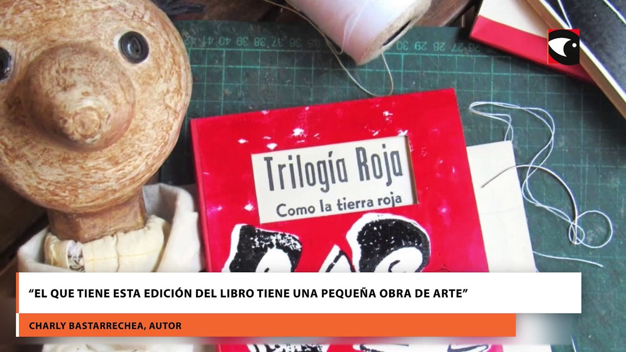 Misionero llevará su “Trilogía Roja como la tierra roja” a la Feria Internacional del Libro de Buenos Aires