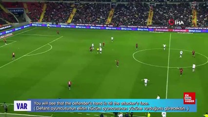 Süper Lig'de 33. haftanın VAR kayıtları yayınlandı