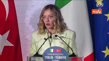 Meloni: "Italia solida economicamente e stabile politicamente"