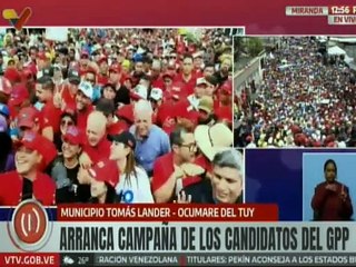 Diosdado Cabello: Que Miranda sea el pionero, la vanguardia de la nueva transformación del nuevo estado