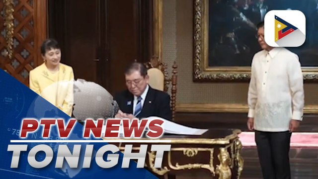 Japan PM visits PH to strengthen ties