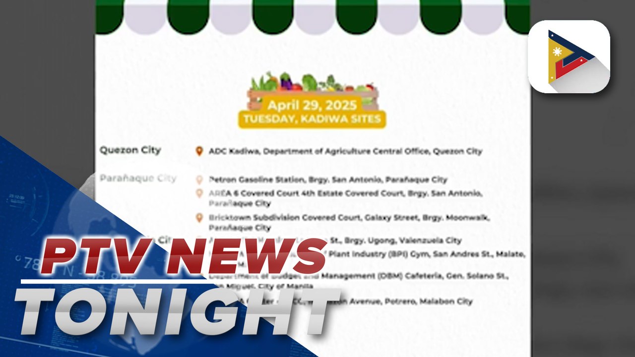 D.A. continues to offer affordable goods through Kadiwa stores in NCR