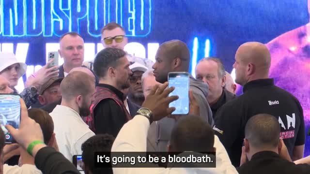 Usyk knockout will be a 'bloodbath' - Dubois
