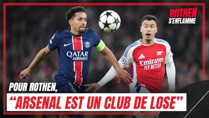 "Arsenal est un club de lose" pour Rothen, le PSG est un plus grand club qu'Arsenal