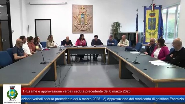 San Cipriano Picentino (SA) – Consiglio Comunale (29.04.25)