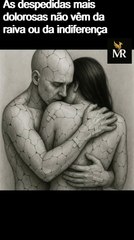 As despedidas mais dolorosas não vêm da raiva ou da indiferença