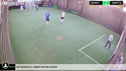 But de Davy B - Credit Mutuel Ocean