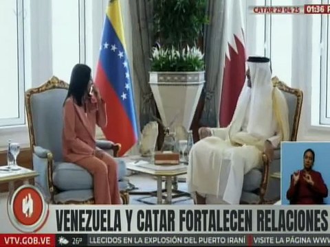 Vpdta. Rodríguez arribó a Catar para fortalecer alianzas estratégicas, cooperativas y bilaterales