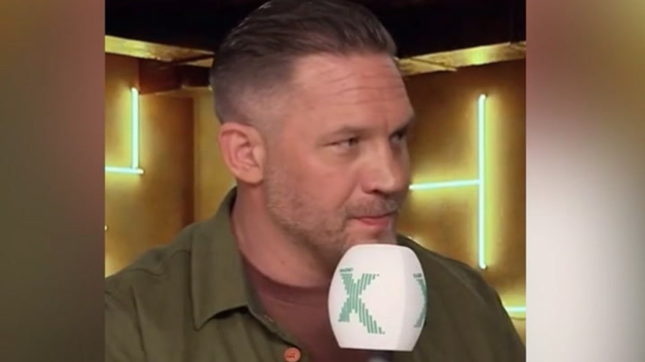 Tom Hardy tells off radio presenter as Hollywood actor defends small Welsh town