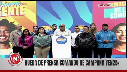 Comando de Campaña Ven25+ inicia presentación de candidatos para las elecciones del 25-M