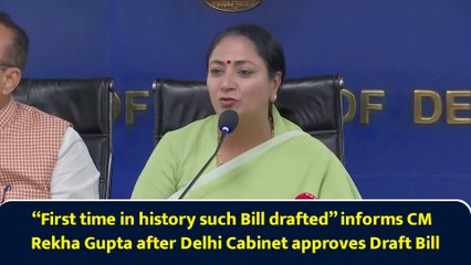 First time in history” CM Rekha Gupta remarks after Cabinet approves draft on Delhi school fee hike