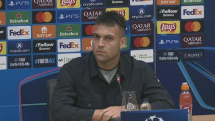 Lautaro Martínez rueda de prensa