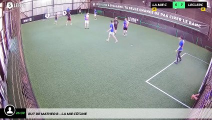 But de Matheo B - La Mie CÂline